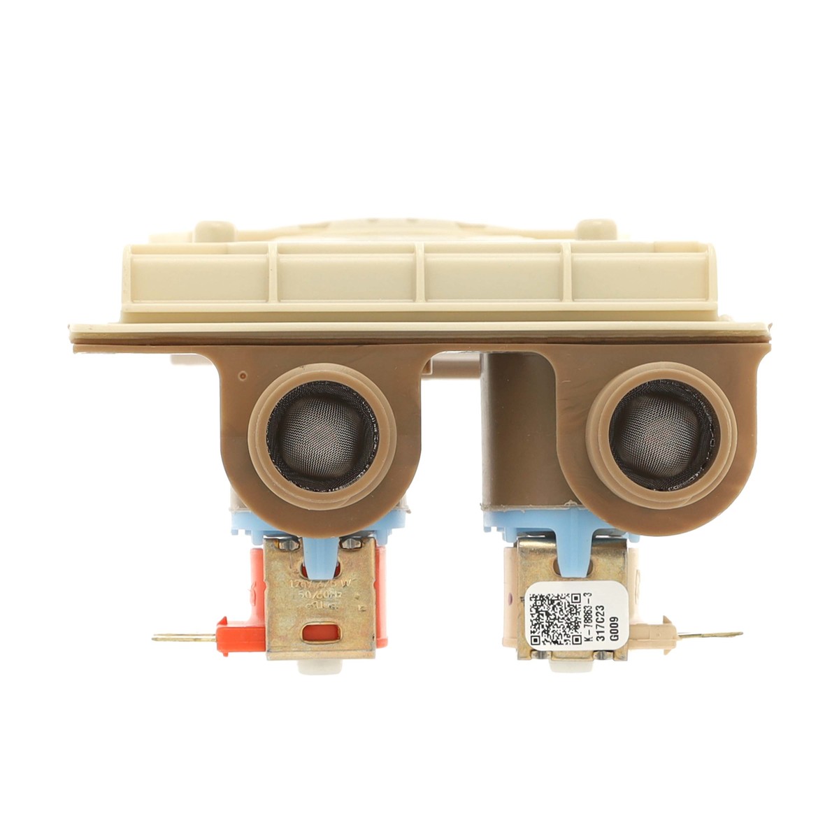 WW01F01773 - Genuine OEM GE Washer Double Water Inlet Valve